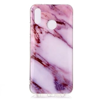 Lomogo Huawei P20 Lite/nova 3e Case Soft Silicon Case Shockproof Anti-Scratch Marble Case Cover for Huawei P20Lite / nova3e - LOYHU20948 L4