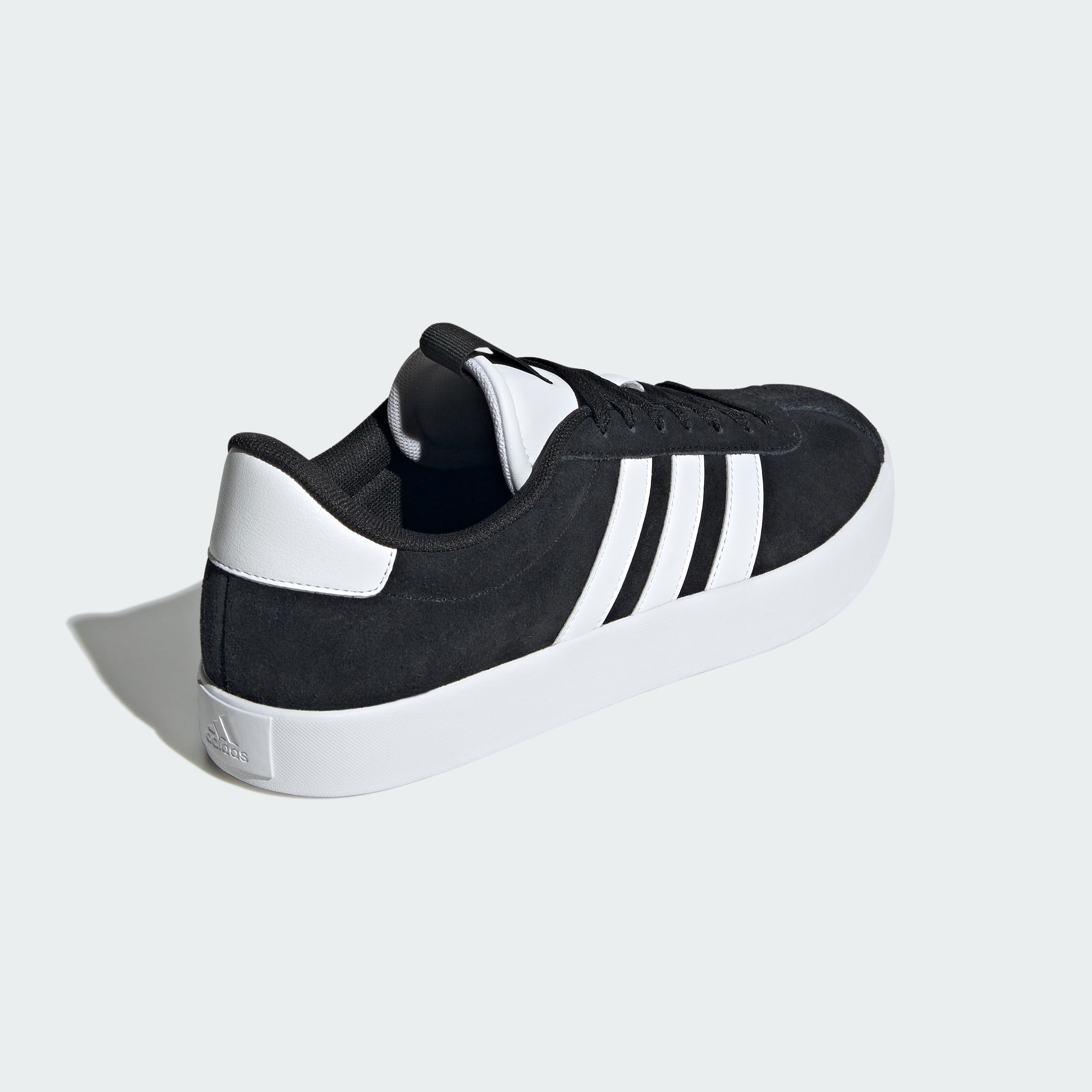 adidas Herren VL COURT 3.0 Shoes, Core Black / Cloud White / Core Black, 42 2/3 EU 8