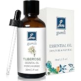 GM Gumili Tuberose Essential Oil, Home Fragrance Oil, 1 Oz | Lasting Freshie Scent Oil for Candle &amp; Soap Making, Dryer Balls, Diffusers, Laundry, Slime