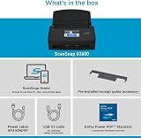 ScanSnap iX1600 Black Document Scanner WiFi 5GHz Touchscreen USB 3.2 ADF view 3