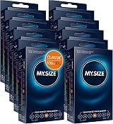 MY.SIZE Classic Condoms 57mm Width 100 Count Maxi Pack