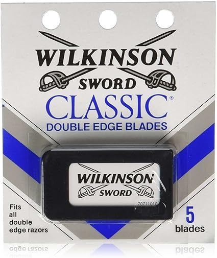 Amazon Com Wilkinson Sword Double Edge Blade 5 In Pack Pack Of 8 40 Razors Total Health Personal Care