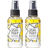 Indigo Wild Zum Mist Room & Body Spray - Aromatherapy Essential Oil Spray - Natural Body Mist & Room Spray - Lavender-Lemon Scent - 4 fl oz (2 Pack)