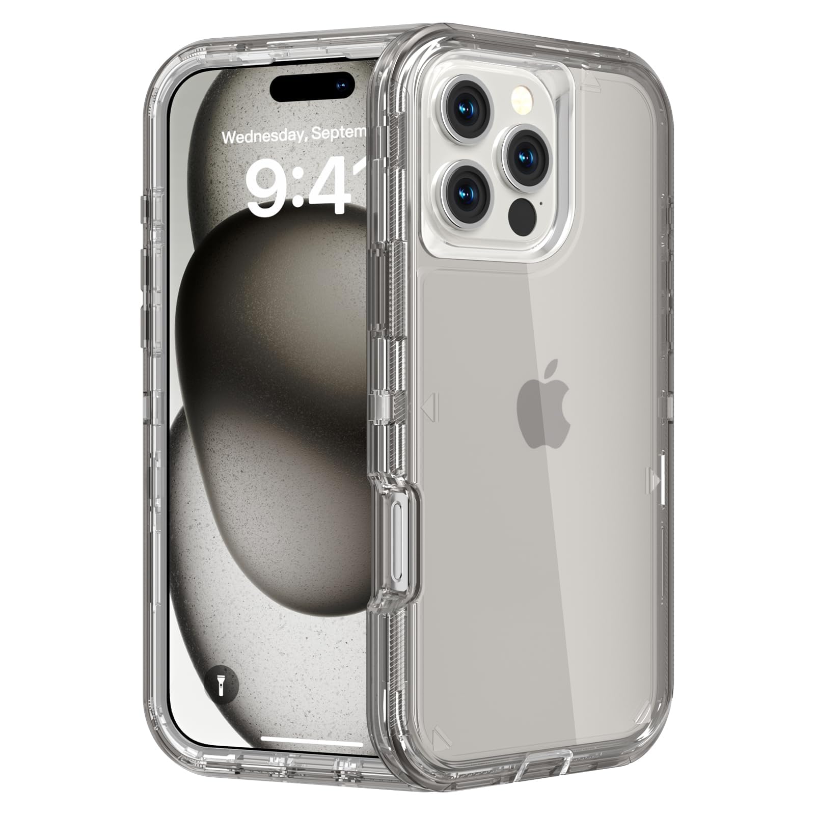 Follaroma for iPhone 16 Pro Max Case, Heavy Duty