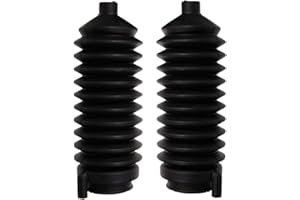 PARTSW 2 Pc Front Rack Pinion Bellows Kit Fits Chevrolet Cavalier Dodge 400 Buick Allure Century LaCrosse Regal Pontiac Grand Prix