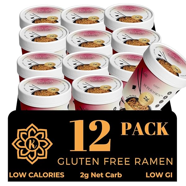 KONJAC NOODLES INSTANT MISO SOUP CUP – SHIRATAKI PASTA ANGEL HAIR WITH LOW CARB MISO BROTH, READY TO EAT RAMEN, LOW GI, KETO-FRIENDLY, HEALTHY ASIAN NOODLES, HOLIDAY GIFT (1 CUP)