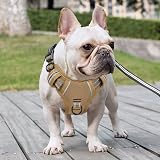 HEELE Dog Harness No Pull Small Bronze XS Reflective Easy Release Neck Clip view 8