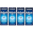 Refresh PM Sensitive Lubricant Eye Ointment - 0.12 oz, Pack of 4