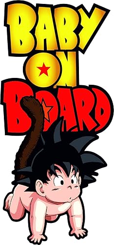 Stickers Autocollant Voiture Bebe A Bord Dragon Ball Z 1 Produits Handmade Produits Handmade
