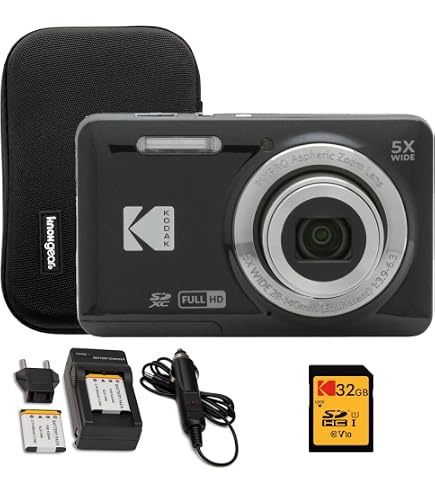 Amazon.com : KODAK PIXPRO FZ55 Digital Camera Bundle, Includes