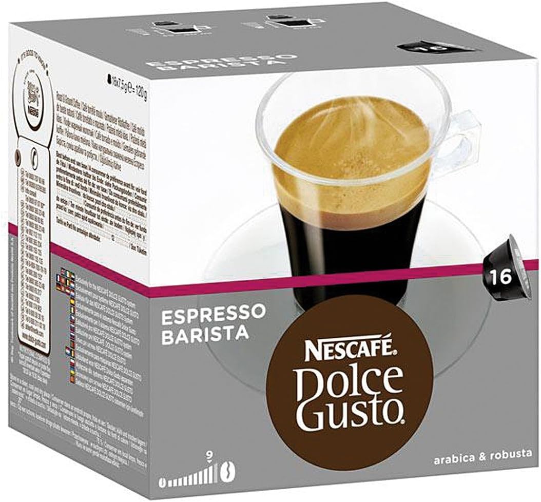 3X PACKS OF NESCAFE DOLCE GUSTO ESPRESSO BARISTA COFFEE CAPSULES by