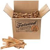Fatwood Fire Starter Sticks 10lb Box - Indoor or Outdoor 100% All Natural Pine Fire Starters for Campfires, Fireplace, Firepit, Stove, or BBQ Grill - Kindling Firewood Lighter by Pure Garden