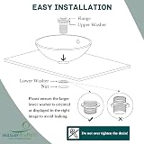 Wasserrhythm Basin Waste Black Pop Up Click Clack UK G1 1/4 BSPP view 5