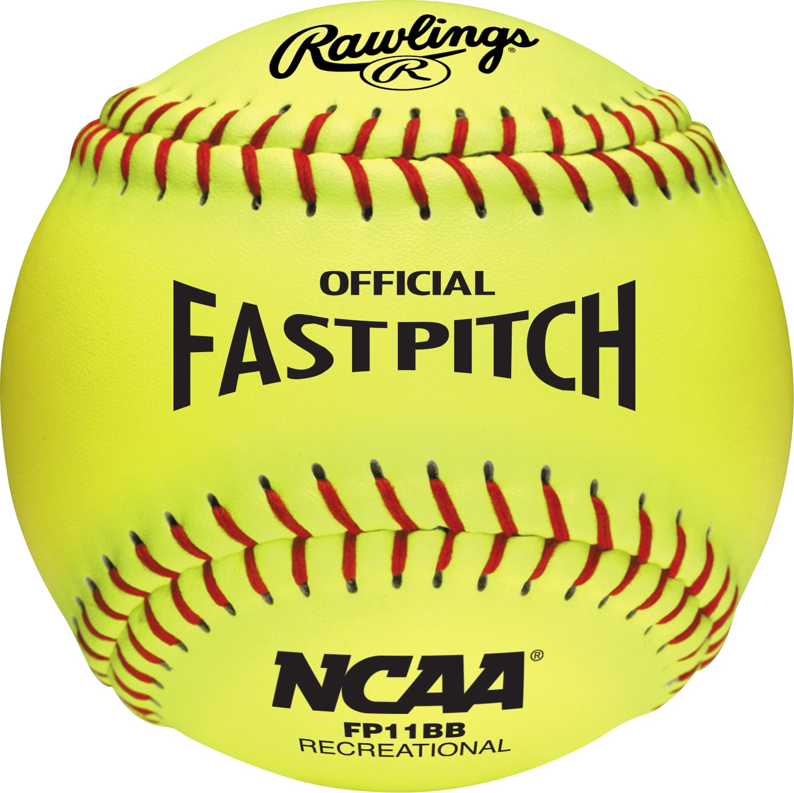 Photo 1 of Rawlings | NCAA Recreational Fastpitch Softballs | 11" | (Pack of 12) , MULTI