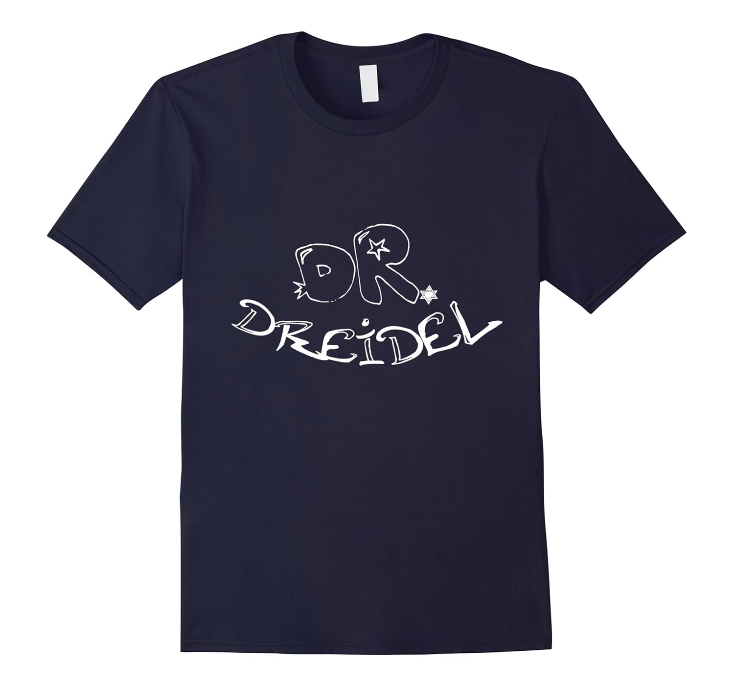 Jewish T-Shirt - Dr. Dreidel - Jewish Hanukkah Funny T-Shirt-T-Shirt