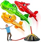 MindSprout Dino Blasters, Rocket Launcher for Kids