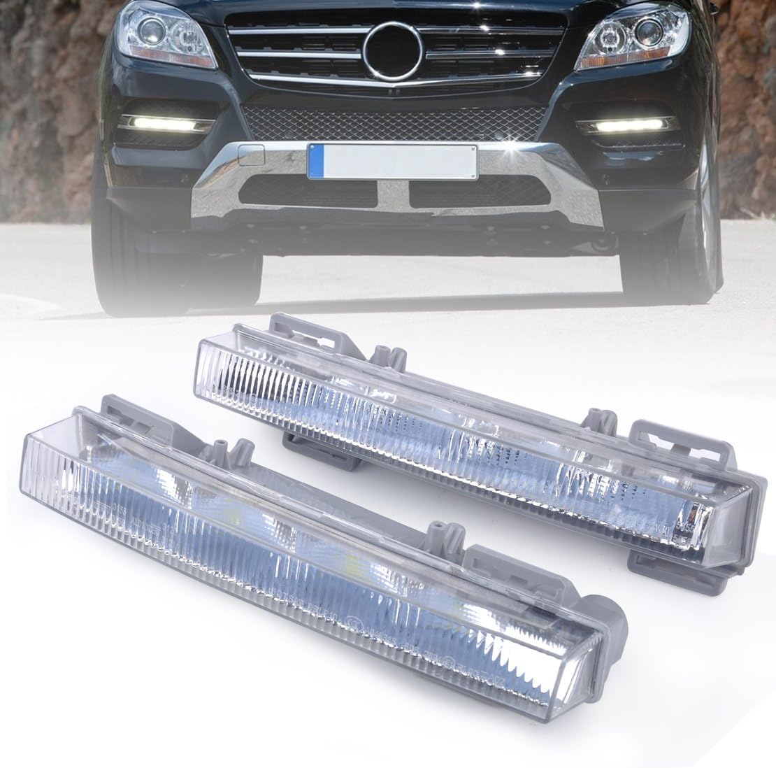 beler LED Daytime Running Lights, Replacement Driving Lamps for