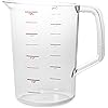 Rubbermaid Commercial Products FG321800CLR 4-Quart Bouncer Measuring Cup