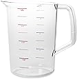 Rubbermaid Commercial Products FG321800CLR 4-Quart Bouncer Measuring Cup