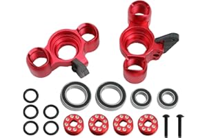 POLANTA Aluminum Alloy Front Steering Block for Arrma 1/8 Typhon, Talion, Felony, Mojave, Infraction, Limitless Replace -AR330187