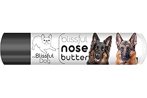 The Blissful Dog German Shepherd Unscented Nose Butter - Dog Nose Butter, 0.15 Ounce