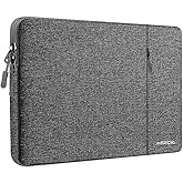 Slim Laptop Case 13.3 14 inch Sleeve, Rainproof & Shockproof Carrying Case for Notebooks Compatible with MacBook Pro 14" and All Models 13.3" MacBook Air/Pro, Most Popular 13"-14" PC,Dark Gray