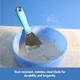 Axus Decor Pro-Fill Blue Series Stainless Steel Flexible Filling Knife 4in view 3