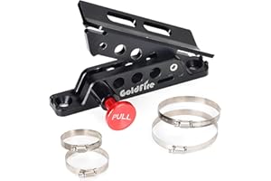 Goldfire Universal Vehicle Adjustable Quick Release Roll Bar Fire Extinguisher Mount Holder Brackets , Fire Extinguisher Mount for Car UTV