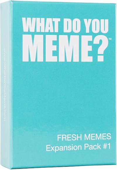 WHAT DO YOU MEME? Fresh Memes Expansion Pack #1 (115 Cards)