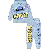 Disney girls Disney's Stitch & Angel Fleece Sweatshirt & Jogger Set - Girls 2t-16