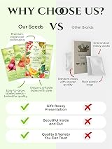 Herbal Age Grow Your Own Kits 12 Vegetable Plants Seed Box UK 5100 Seeds view 2
