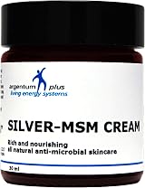 argentum plus Silver-MSM Cream 30 ml Non-Fragranced Skin Care