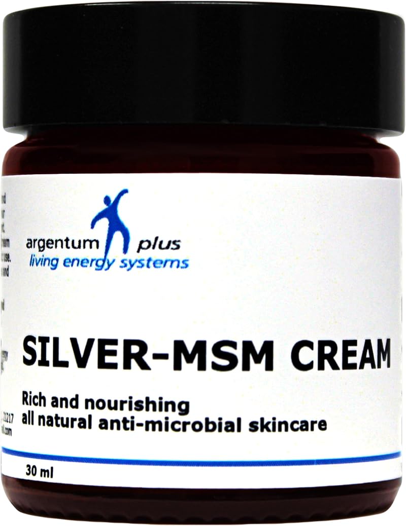 argentum plus Silver-MSM Cream 30 ml Non-Fragranced Skin Care