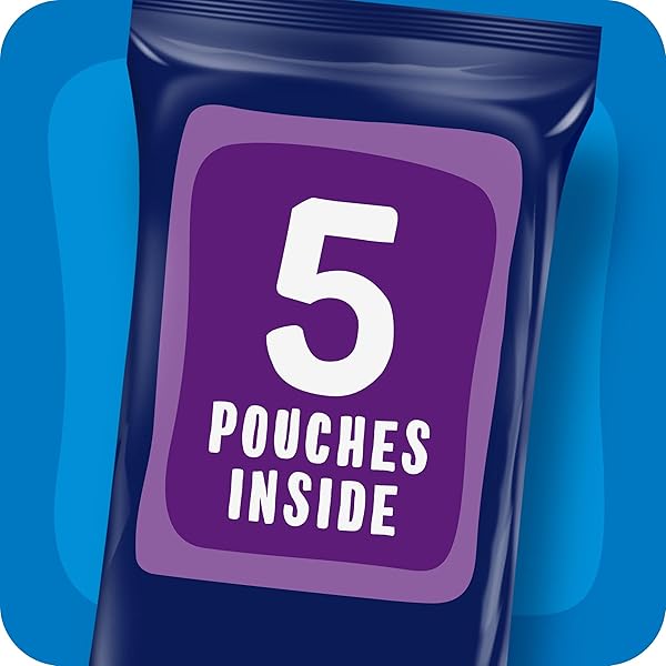 POP-TARTS CRUNCHY POPPERS CRUNCHY FILLED SNACK PIECES, KIDS SNACKS, ON-THE-GO, FROSTED BROWNIE CRUNCH, 5OZ BOX (5 POUCHES)