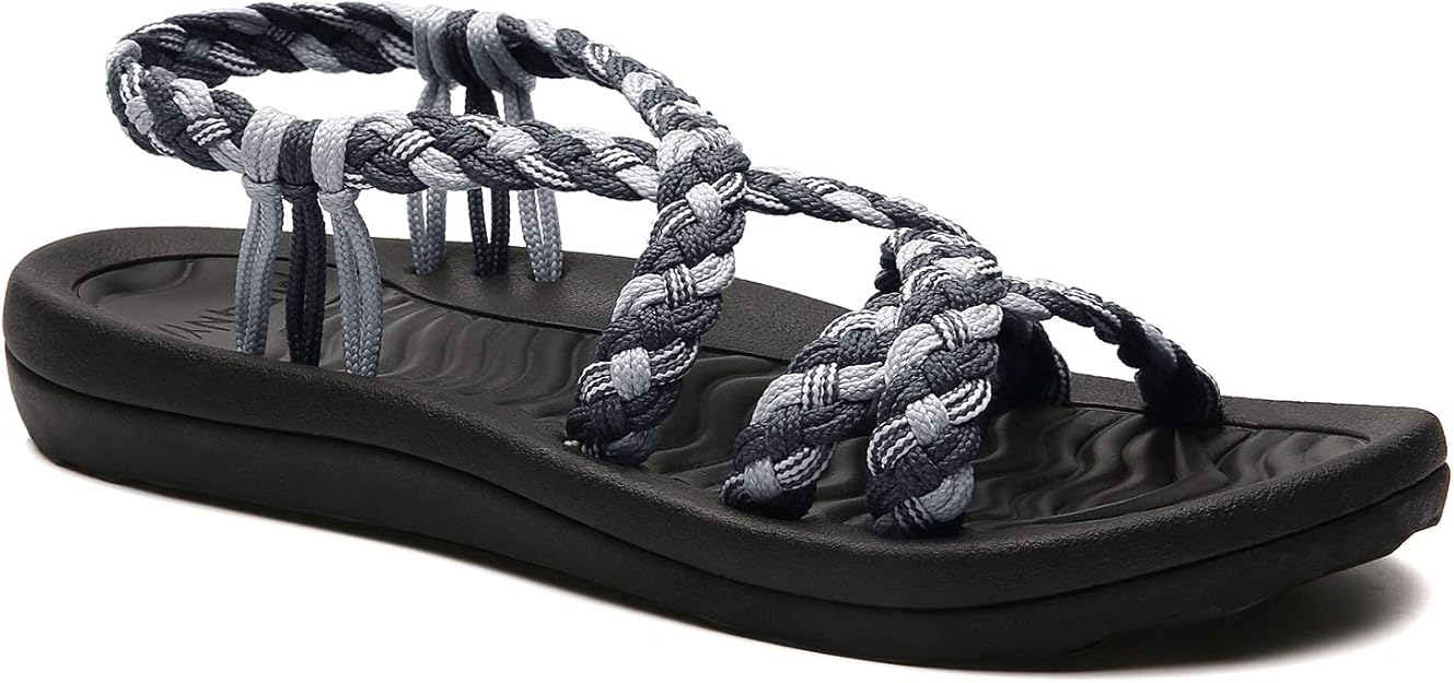 Amazon.com | MEGNYA Women's Comfortable Walking Sandals with Arch Support Waterproof for Walking 