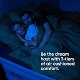airzzZ Slumber Plus Air Bed Double High Raise Non Slip Inbuilt Pump view 4