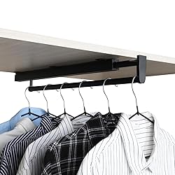 BaiNong pull out closet rod pull out pants rack for