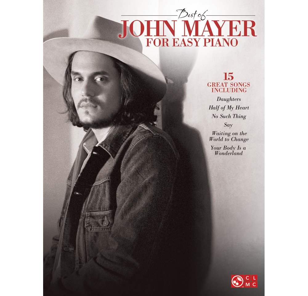 Cherry Lane Best Of John Mayer For Easy Piano Cherry Lane