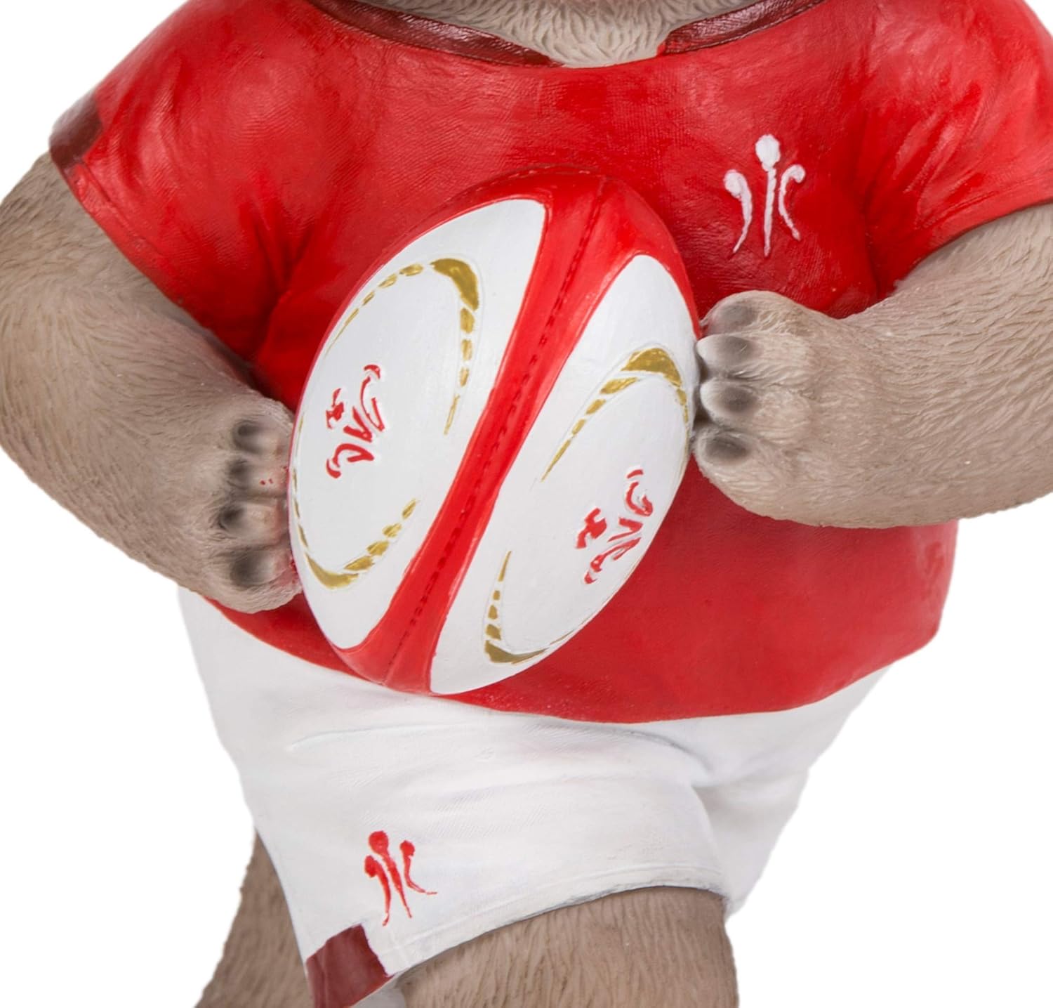 Vivid Arts Baby Meerkat Rugby Player Home or Garden Decoration (XMK-2344-D), Multicolor - Image 4