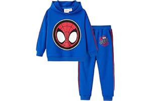 Disney Marvel Spider-Man Mickey Toy Story Cars Boy Pullover Hoodie&Jogger Pants Outfit Set Sweatsuit Lounge Matching Set 2-9Y