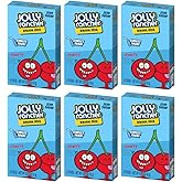 Jolly Rancher SINGLES TO GO! Cherry, 6 boxes with 6 packets each - 36 total servings