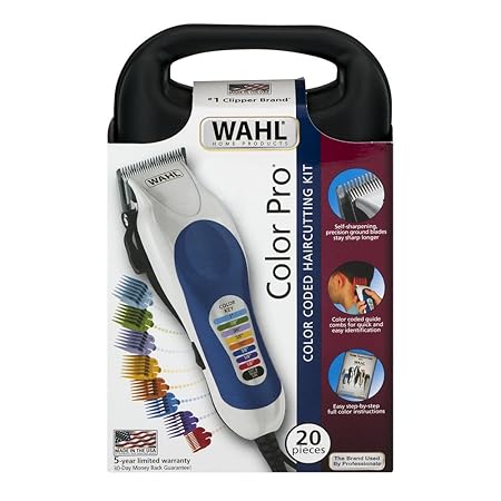 wahl 20 piece color pro