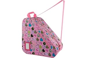 BAUXZOR Skate Bags for Roller Skates, Ice Skates, Quad Skates, Inline Skates, Rollerblades, Figure Skates, Skate Accessories for Kids and Adults