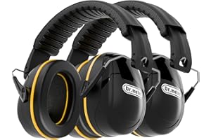 Dr.meter Hearing Protection Ear Muffs, 31dB Noise Reduction Safety Earmuffs with Adjustable Pin for Adult Kid Autism Sensory