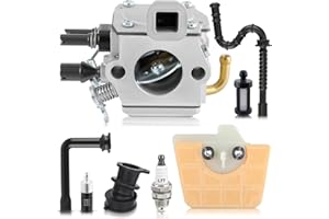 partszen 1125-120-0615 Carburetor Kit for Stihl 034 036 MS340 MS360 Chainsaw for Tillotson 40-HE-20A for Zama C3A-S31A Carb with Tune Up Kit