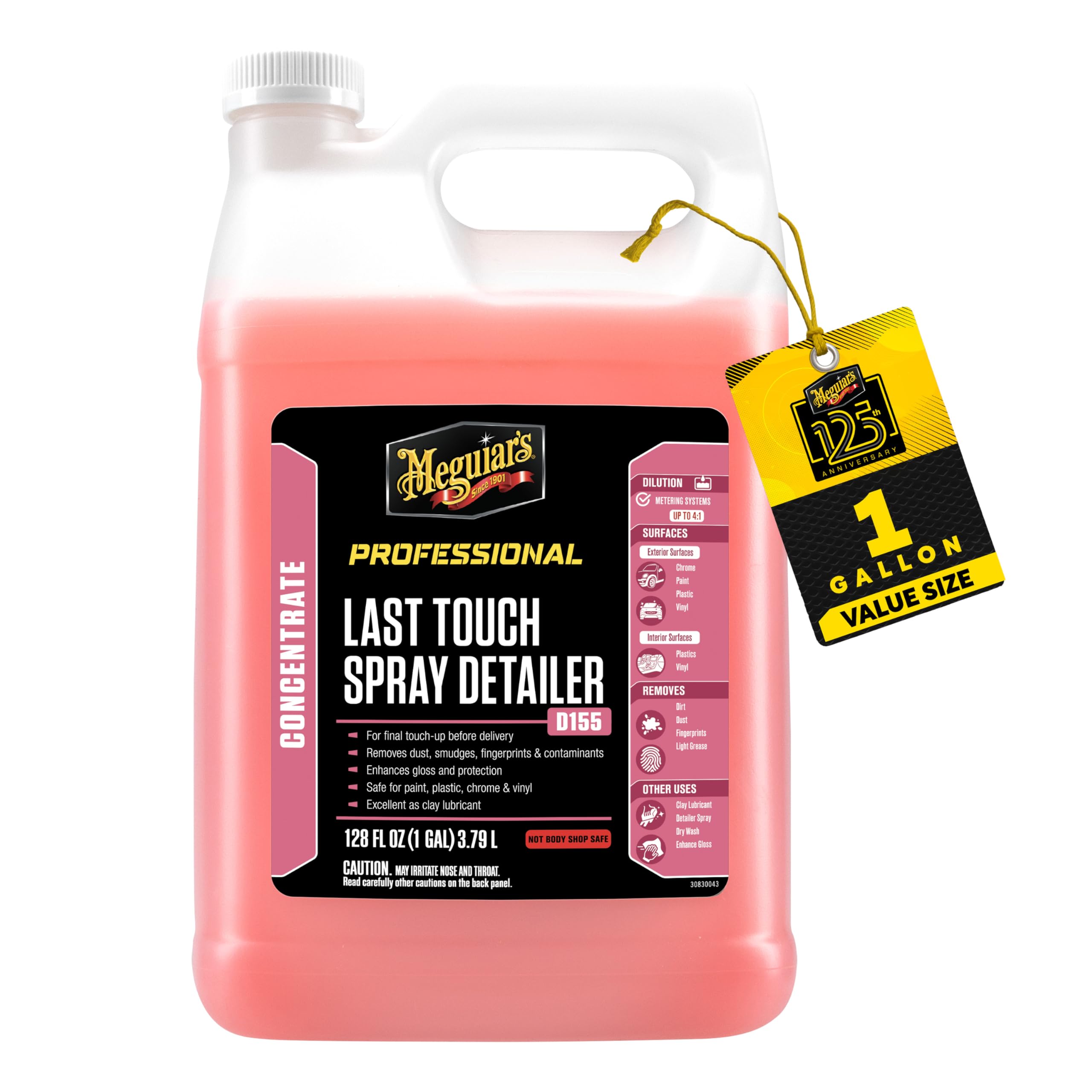 Meguiar's D15501 Detailer Last Touch Spray Detailer 3.79L enhanced glosss and protection