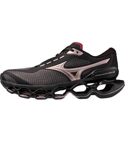 Amazon.com: Mizuno Unisex Wave Prophecy 15 Running Shoe, Black