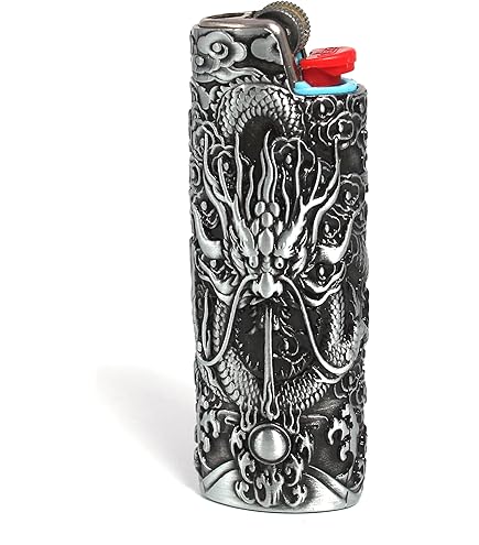 bigページ Amazon.com: Dragon and Sword Metal Lighter Case Cover Holder