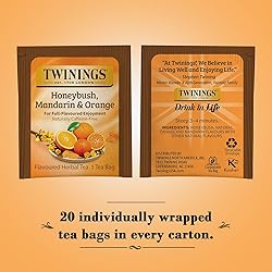 Twinings Honeybush, Mandarin, & Orange Herbal Tea