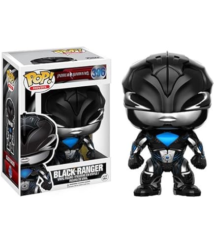 Amazon.com: Funko POP Movies: Power Rangers Black Ranger Toy